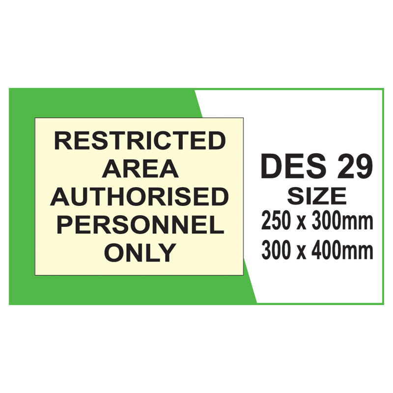 Deck & Engine Room DES 29